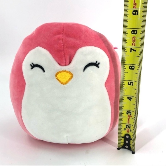 Squishmallows Piper the Pink Penguin Plush Stuffed Animal 2019 Kellytoy 8” - Picture 10 of 11